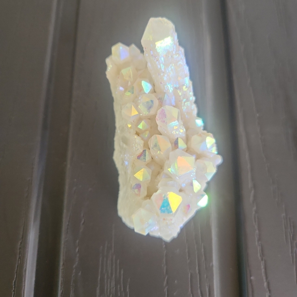 Iridescent Crystal Cluster